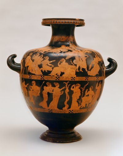 Rotfigurige Hydria des Medias-Malers, Athen, ca. 420-400 v. Chr. von Greek